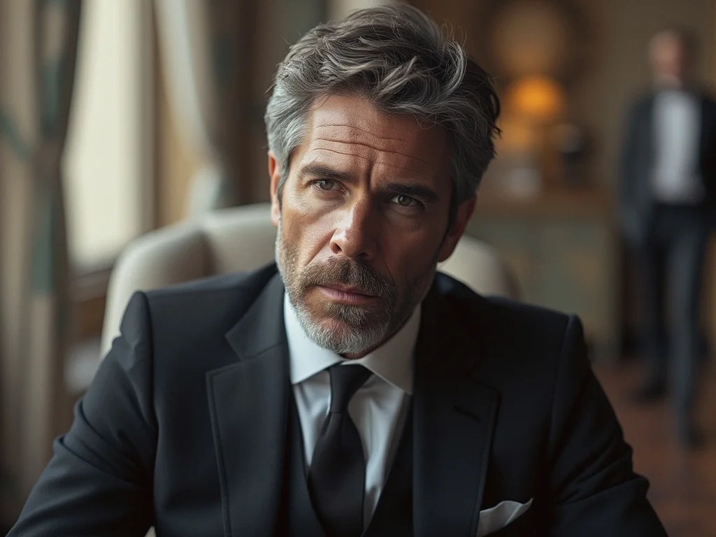 Christoph Waltz als junger Mann