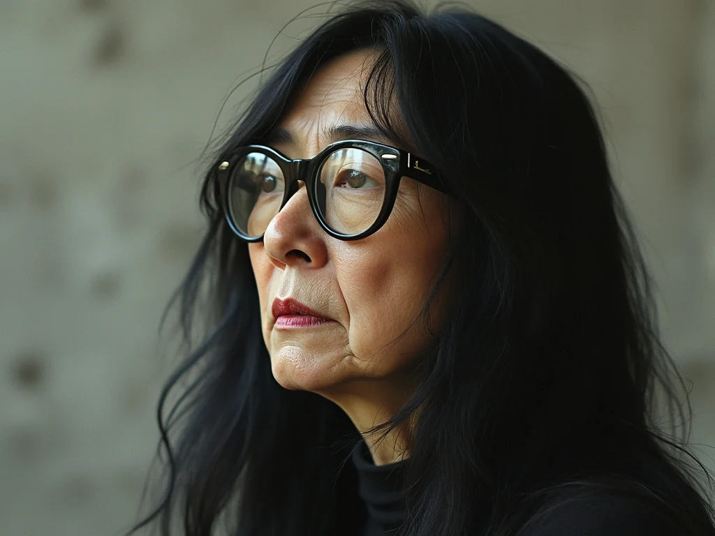 Yoko Ono in ihrer Jugend