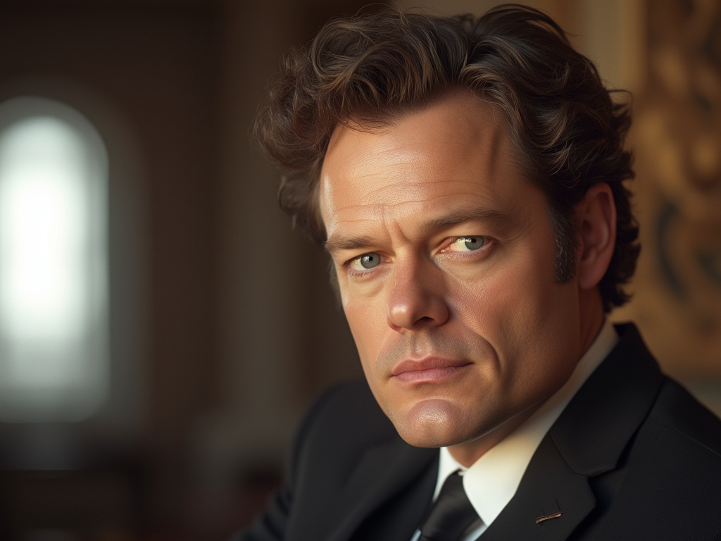 Colin Firth als junger Mann